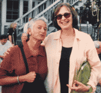 Gail Mazur with Robin Becker
